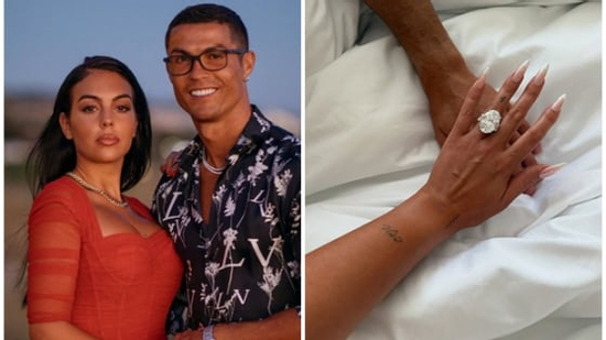 Nhẫn kim cương Cristiano Ronaldo cầu hôn Georgina 'khủng' cỡ nào?