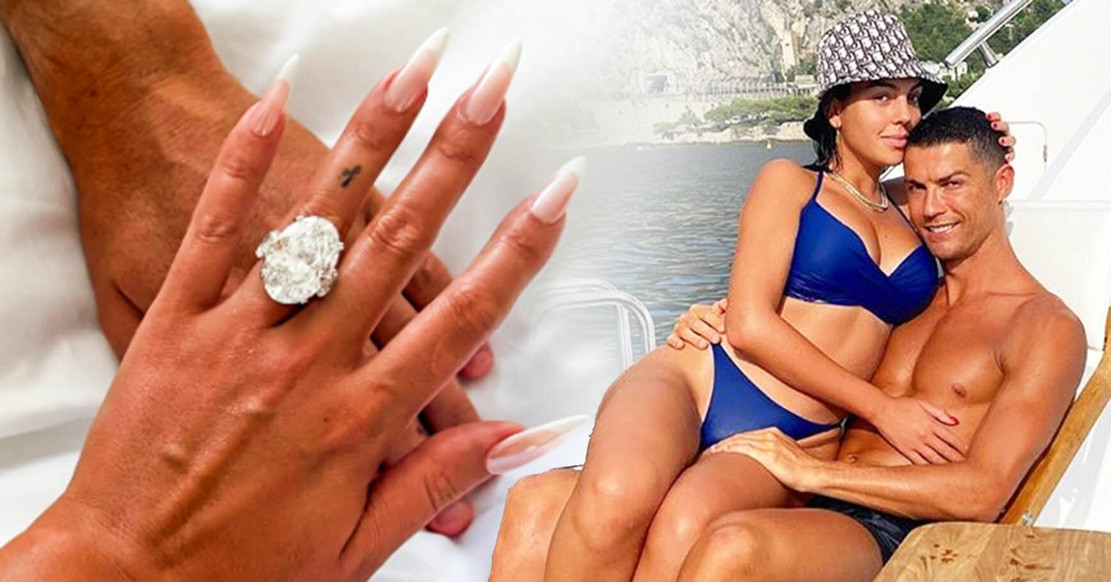 Ronaldo tặng nhẫn kim cương cầu hôn bạn gái