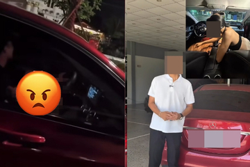 Sự thật cảnh cặp nam nữ bị lộ 'cảnh nóng' trong xe Mercedes đang gây sốc trên MXH