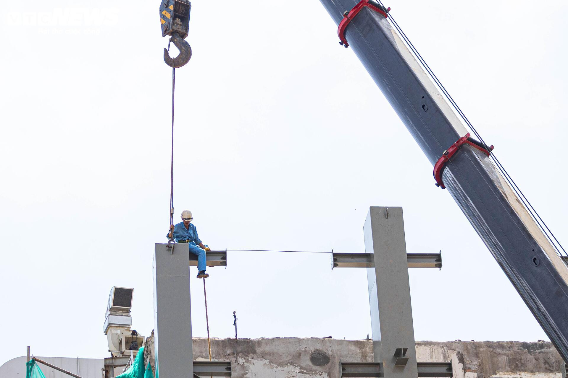 Hiện trạng quảng trường Đông Kinh - Nghĩa Thục sau khi phá dỡ toà 'Hàm cá mập' - 5