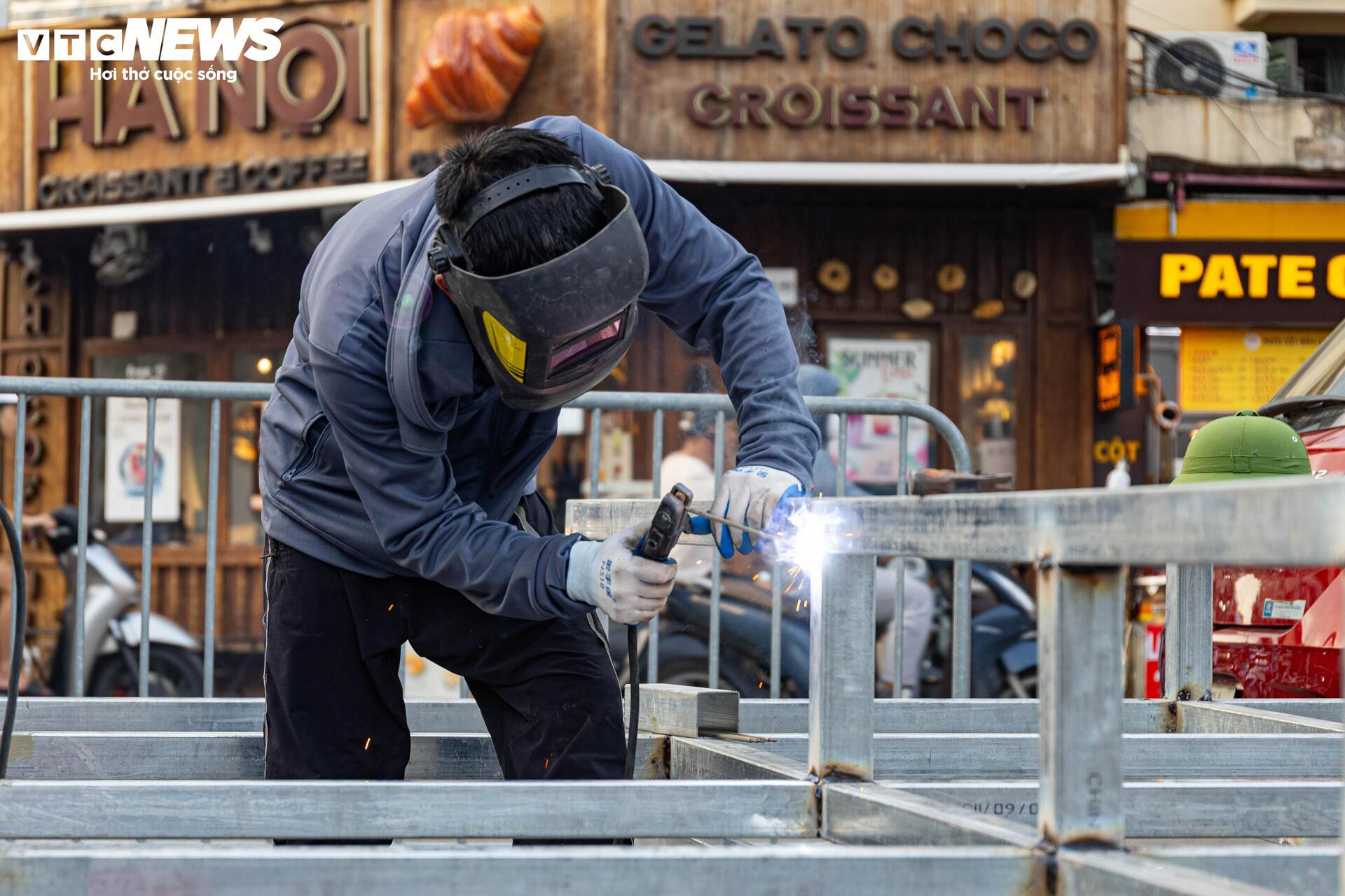 Hiện trạng quảng trường Đông Kinh - Nghĩa Thục sau khi phá dỡ toà 'Hàm cá mập' - 7