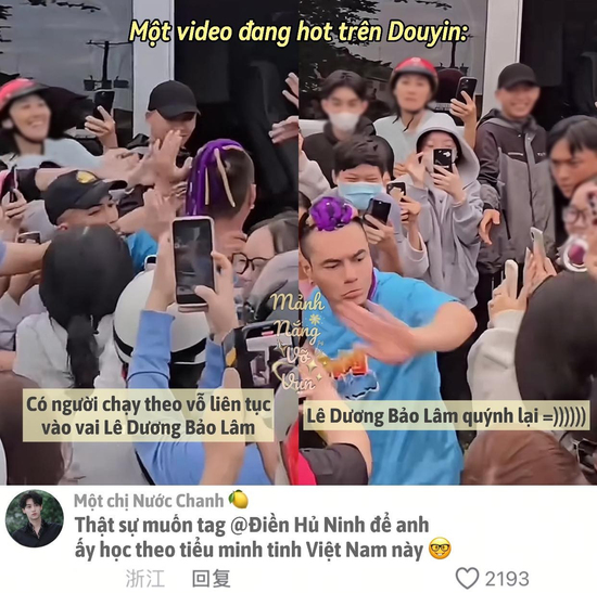 Lê Dương Bảo Lâm bất ngờ nổi tiếng ở Trung Quốc