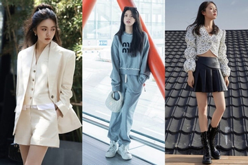 Triệu Kim Mạch gây sốt loạt bí quyết phối đồ 'hack' chiều cao