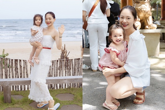 Con gái Lan Phương khiến netizen 'rụng tim' bởi vẻ ngoài lai tây cực yêu