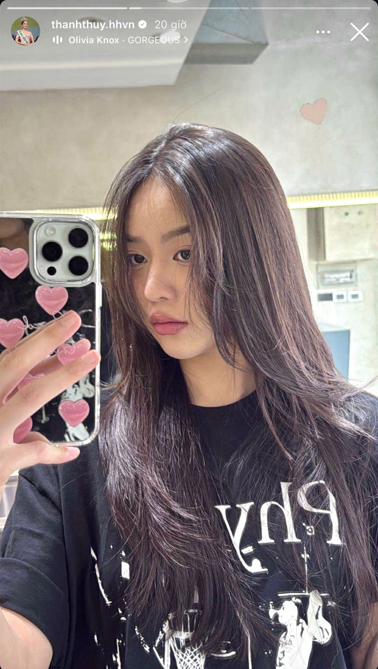 Hoa hậu Thanh Thủy sau nhiều lần bị mái tóc phong ấn nhan sắc