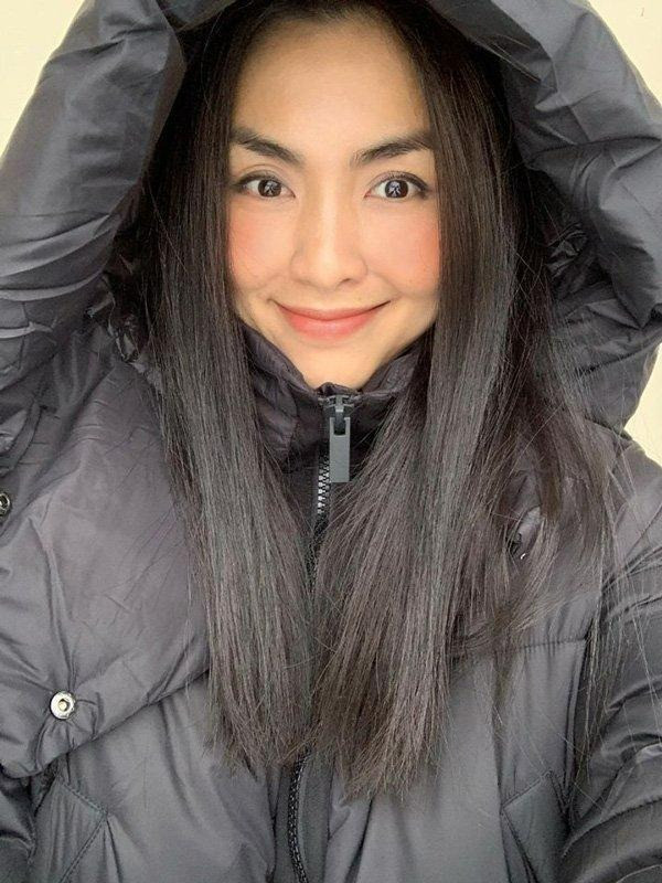 Hà Tăng suýt không nhận ra chính mình sau khi trang điểm đậm