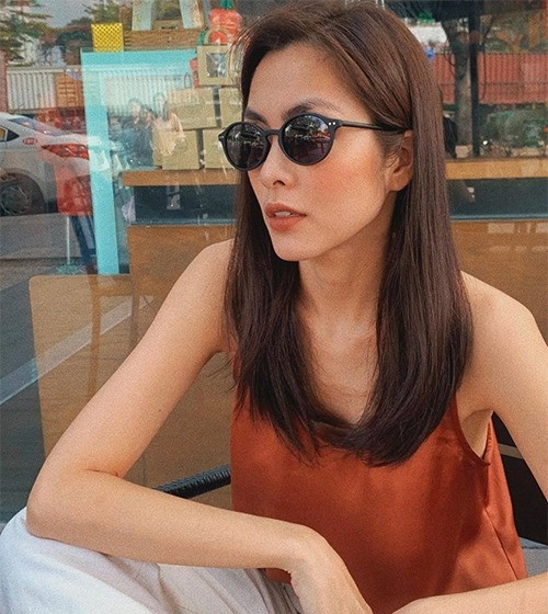 Hà Tăng suýt không nhận ra chính mình sau khi trang điểm đậm