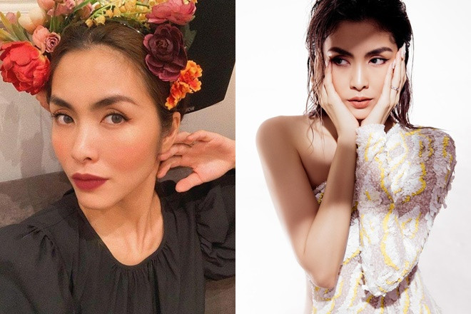 Hà Tăng suýt không nhận ra chính mình sau khi trang điểm đậm