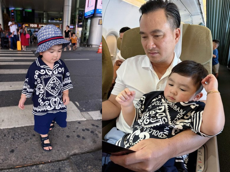 Hai nhóc tỳ nhà diễn viên Chi Bảo gây sốt nhờ vẻ ngoài tựa thiên thần nhí