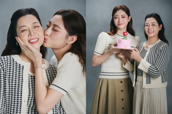 Lương Thùy Linh tung loạt ảnh đón tuổi 25 bên mẹ ruột là Giám đốc kho bạc