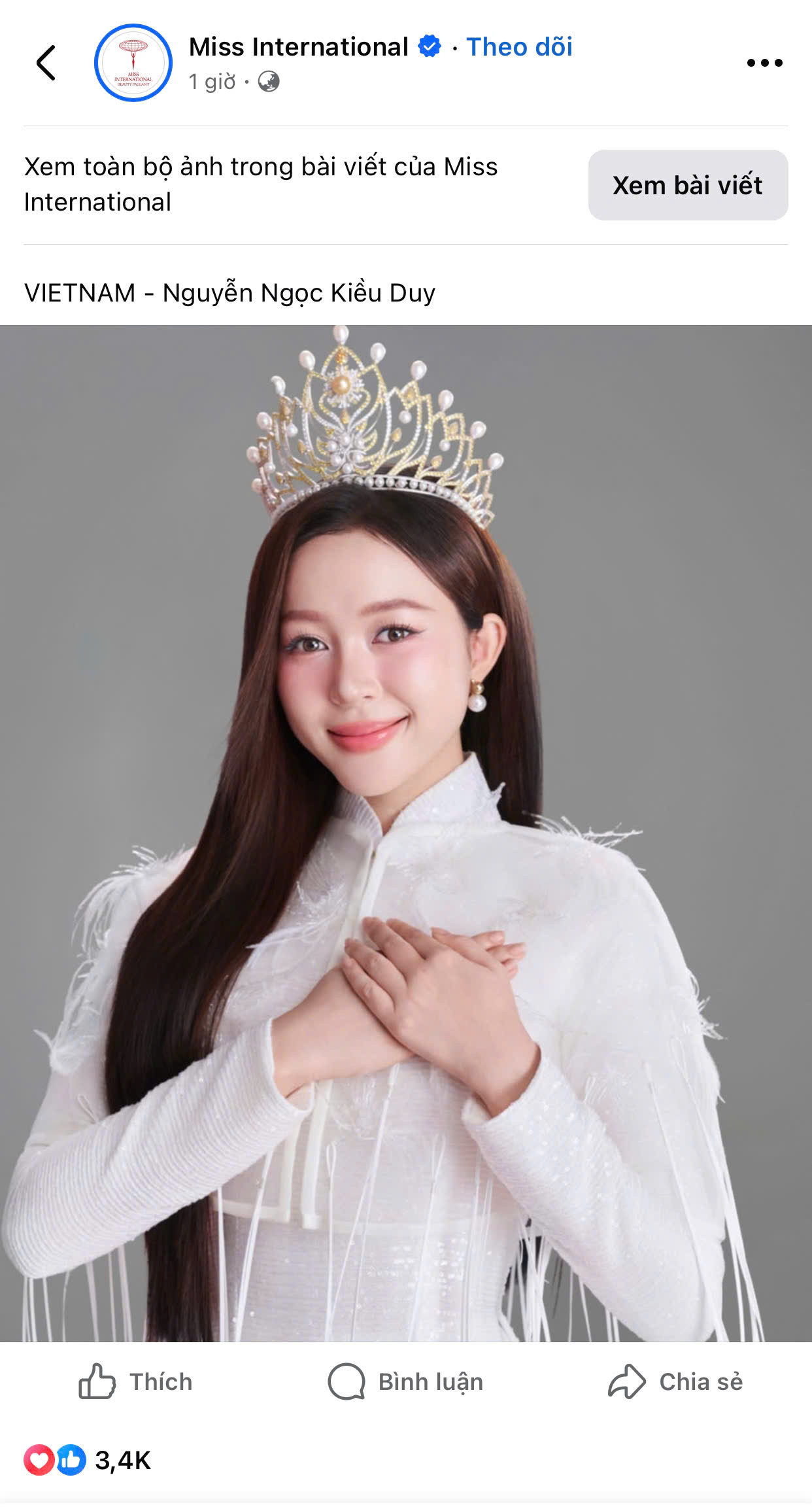 Hoa hậu nối gót Thanh Thủy thi Miss International 2025 Sắc mờ nhạt lộ khuyết điểm lớn qua cam thường