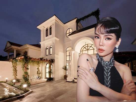 Lệ Quyên khoe không gian đậm mùi tiền bên trong căn biệt thự triệu đô