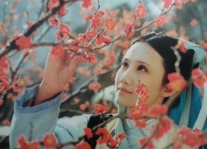 Nhan sắc của Cơ Ngọc khi đóng