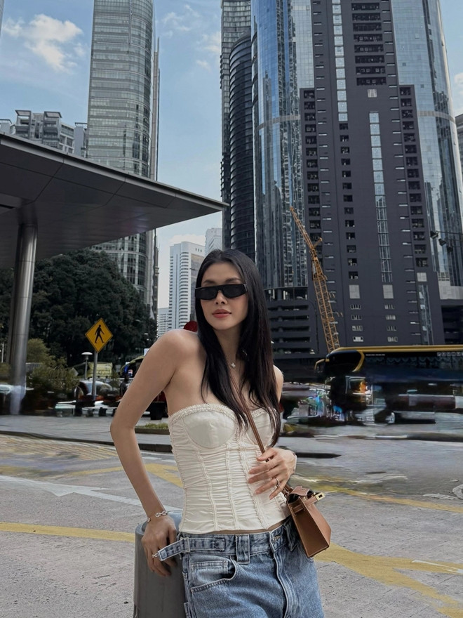 Vóc dáng săn chắc của bà xã Đăng Khôi không ai nghĩ mẹ 3 con