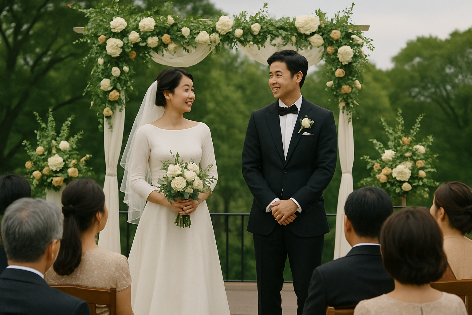 Đi đám cưới bạn thân, cảnh tượng nhìn thấy lúc ra phía sau nghe điện thoại khiến tôi chết sững - Ảnh 1.