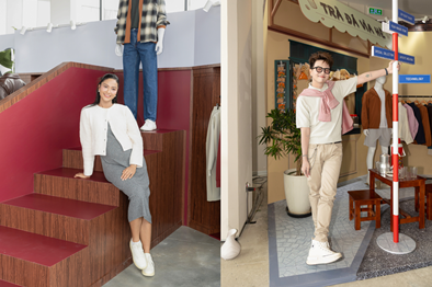 H’Hen Niê, Duy Khánh, Bùi Công Nam 'đổ bộ' sự kiện UNIQLO, khoe phong cách đón Thu Đông 2025