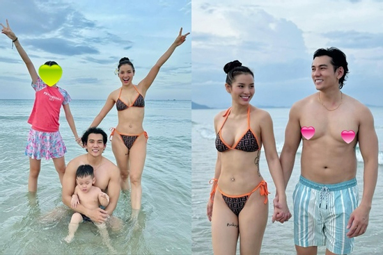 Phương Trinh Jolie diện bikini khoe body 'khét lẹt', nhan sắc con gái riêng gây chú ý