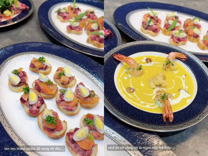 Phương Oanh 'lên món', giữa bàn tiệc có một món đồ dùng khiến chị em 'truy lùng'- Ảnh 7.