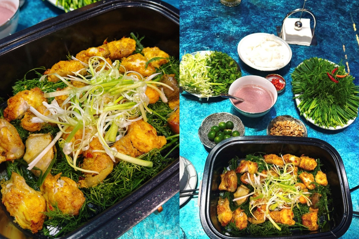 Phương Oanh 'lên món', giữa bàn tiệc có một món đồ dùng khiến chị em 'truy lùng'- Ảnh 2.