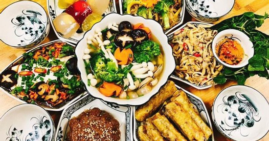 Tham khảo thực đơn ăn chay 7 ngày giúp da đẹp và tóc khỏe