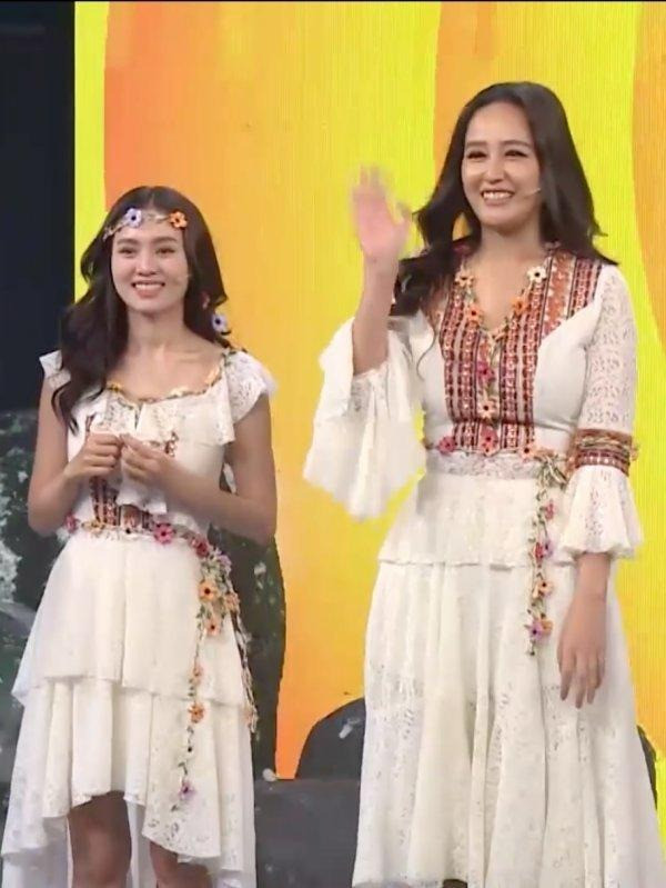 Hiếm lắm mới thấy Lan Ngọc lép vế cả chiều cao lẫn vóc dáng vì chụp cùng 1 mỹ nhân