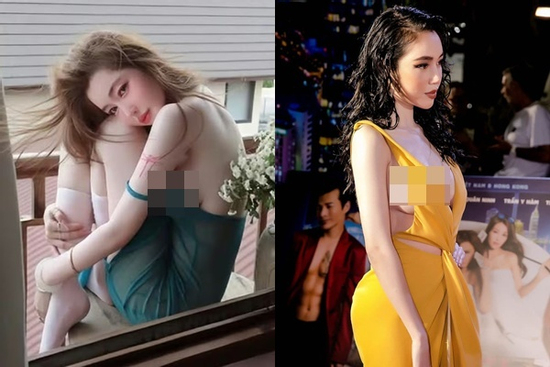 Elly Trần gây nhức mắt vì màn lên đồ xuyên thấu táo bạo không nội y