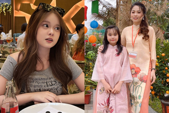 Ngỡ ngàng không thể nhận ra diện mạo con gái cả của Hằng Túi và chồng cũ hot boy