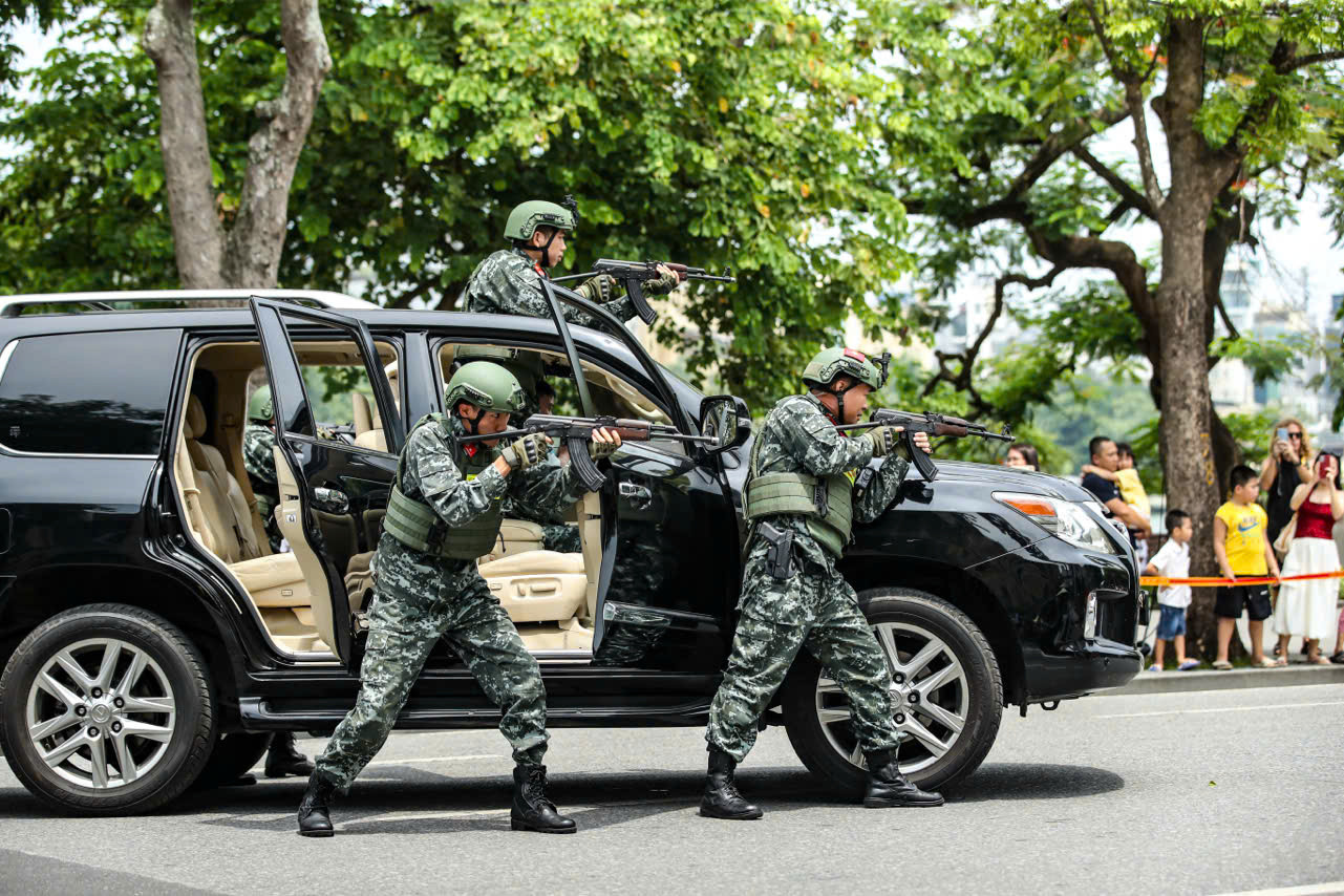 Tiết lộ về lực lượng đặc biệt tinh nhuệ làm nhiệm vụ đảm bảo an ninh cho Lễ diễu binh, diễu hành 2/9 - Ảnh 3.