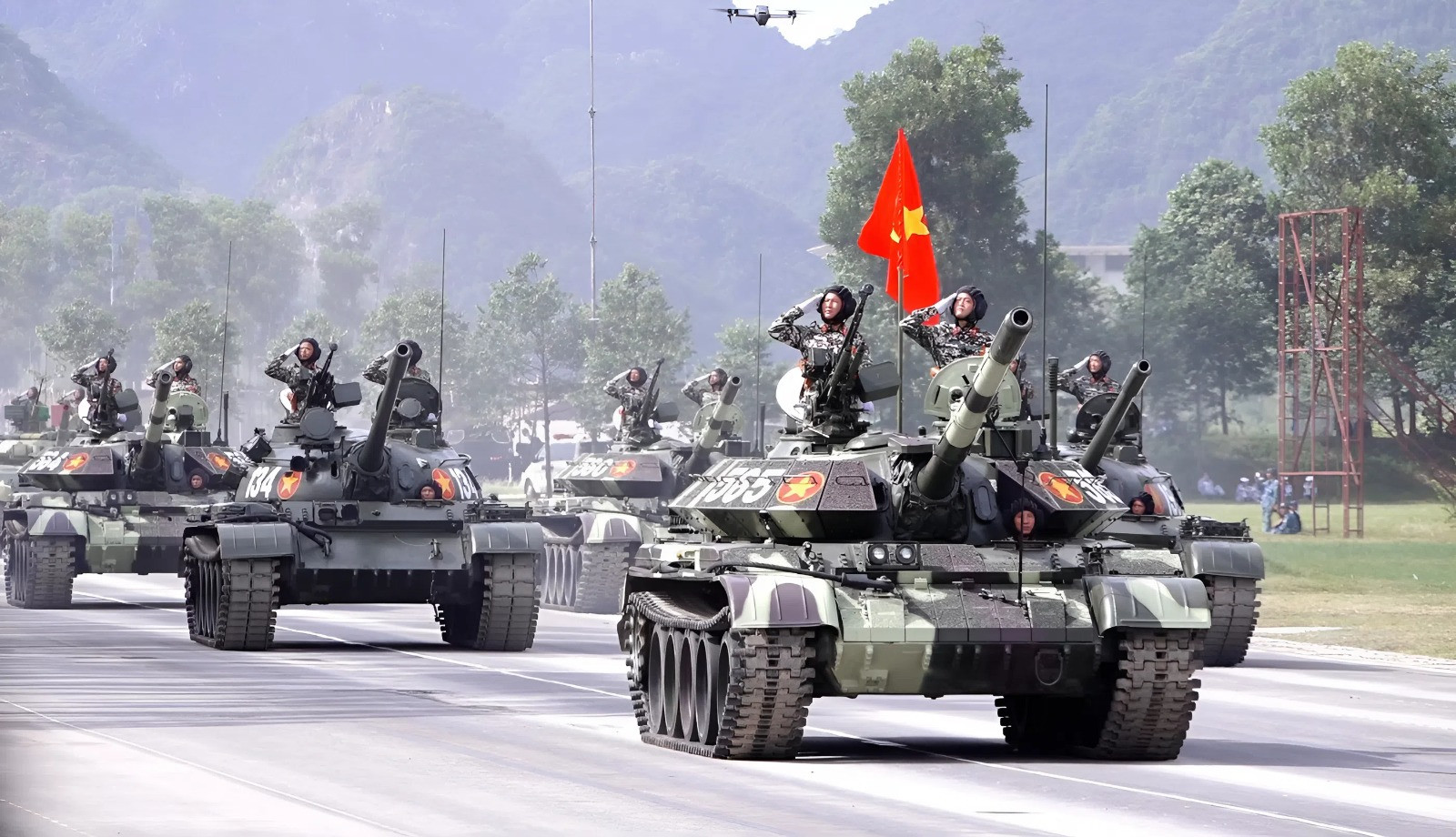 Tổng hợp luyện tối 21/8: Dàn khí tài tên lửa đạn đạo, pháo phản lực, UAV của QĐND Việt Nam sẽ đi qua đâu? - Ảnh 1.