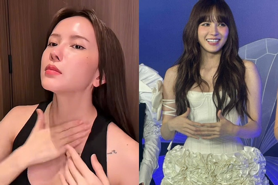 Bị nghi tiêm sửa 'nát mặt' vẫn quảng cáo mỹ phẩm, Thiều Bảo Trâm đáp trả