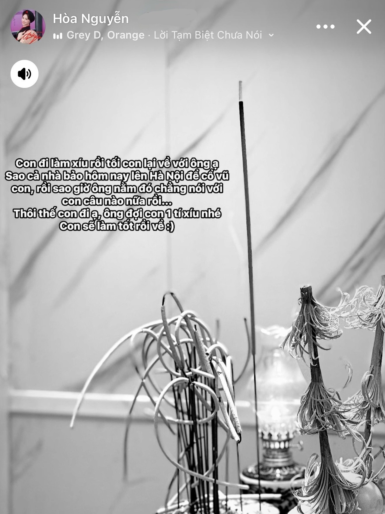 Hoà Minzy nén nước mắt gắng gượng tại họp báo ra mắt MV giữa nỗi đau ông nội qua đời