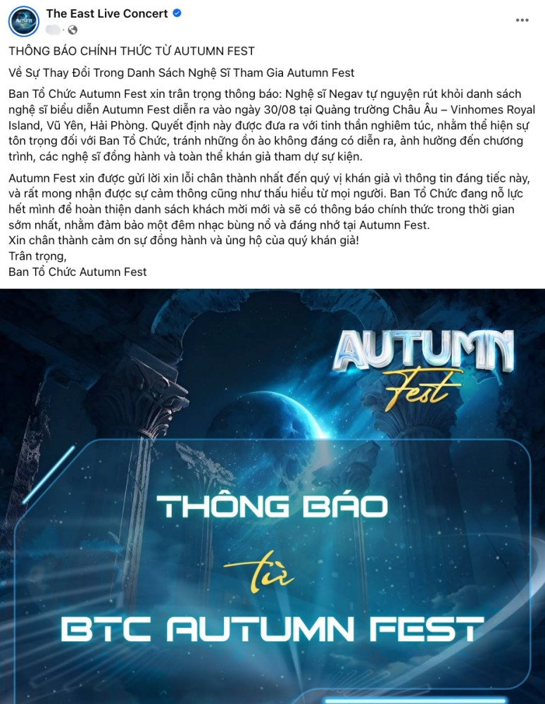 Negav tự nguyện rút khỏi show giữa lúc vướng nhiều tranh cãi