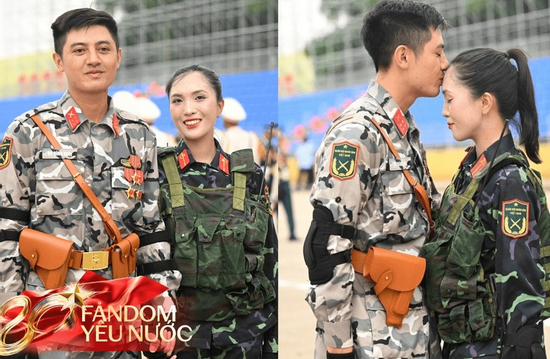 Nụ hôn vội của chiến sĩ Đặc nhiệm dù trao cho bạn gái chiến sĩ Biệt động gây 'bùng nổ' trước giờ G