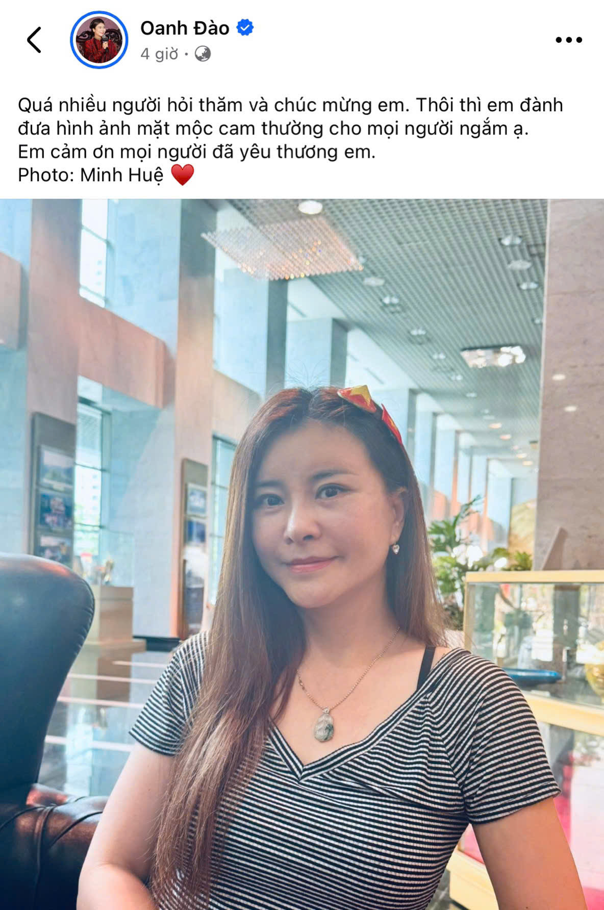 Bị nói đẹp sau dao kéo nhờ xài app diễn viên Kim Oanh tung luôn ảnh cam thường