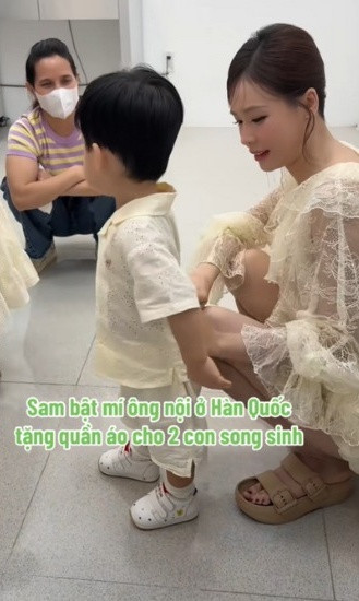Sam hé lộ mối quan hệ hiện tại với bố mẹ chồng qua một chi tiết