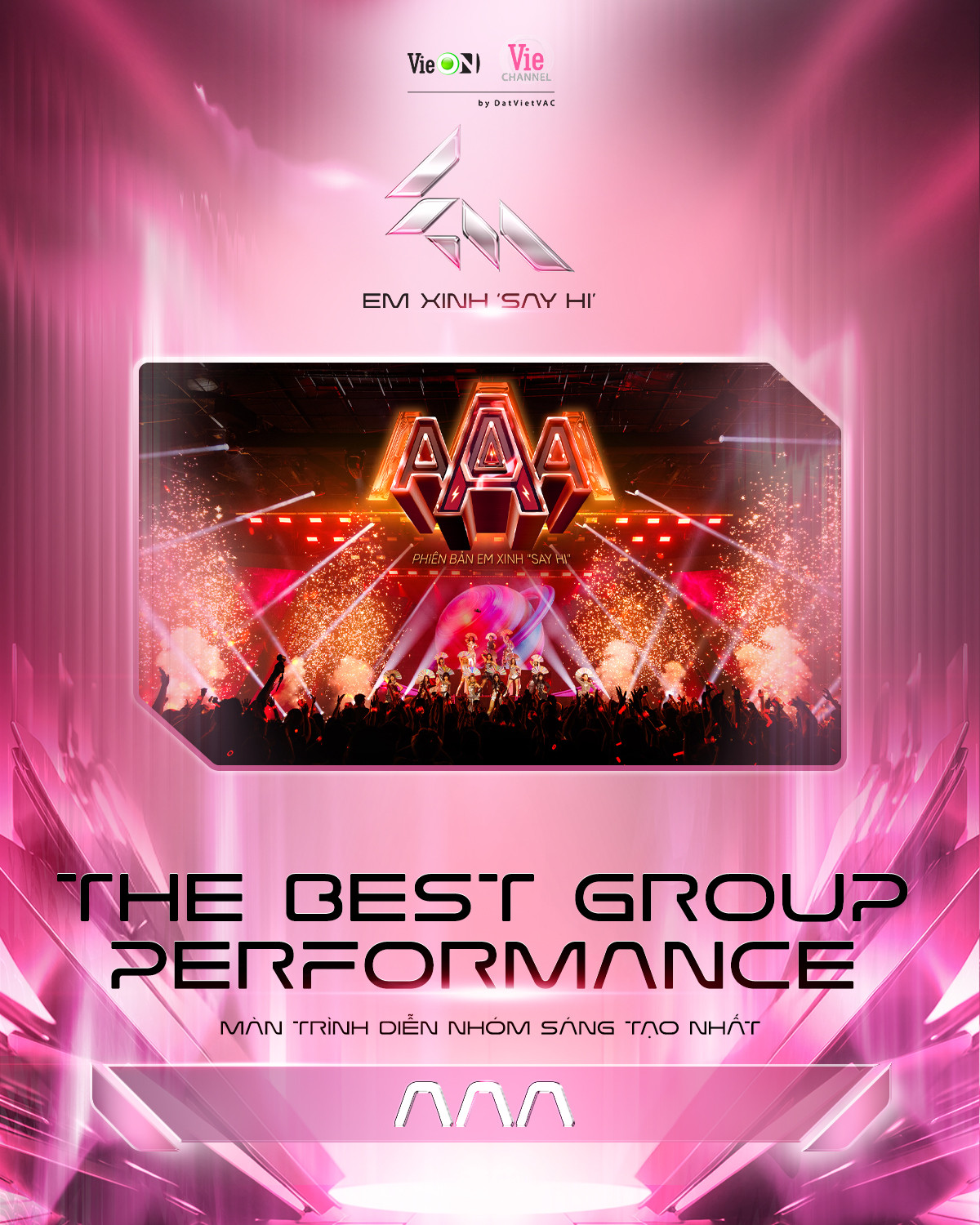 Chung kết Em xinh Phương Mỹ Chi là Quán Quân nhóm nhạc nữ toàn năng lộ diện