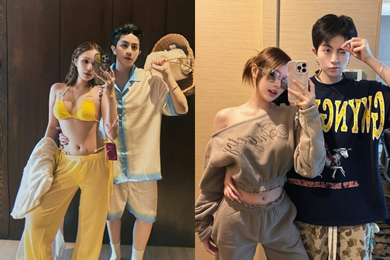 Gil Lê bị soi 'bàn tay hư' tình tứ với Xoài Non