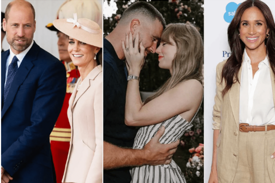 Taylor Swift đính hôn: Hoàng tử William, Công nương Kate và Meghan Markle đồng loạt có động thái gây chú ý
