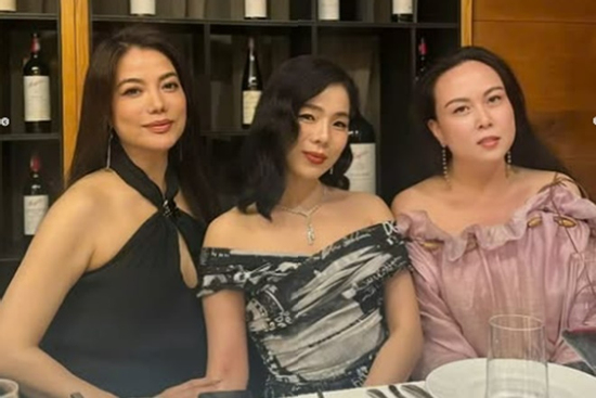 'Phú bà Vbiz' Lệ Quyên - Trương Ngọc Ánh - Phượng Chanel chung khung hình gây bàn tán