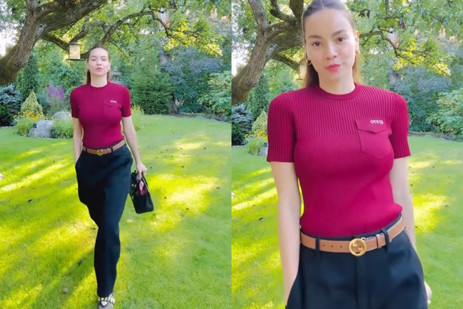 Hà Ngọc Hà dát tiền tỷ lên người đi đám cưới ở quê chồng