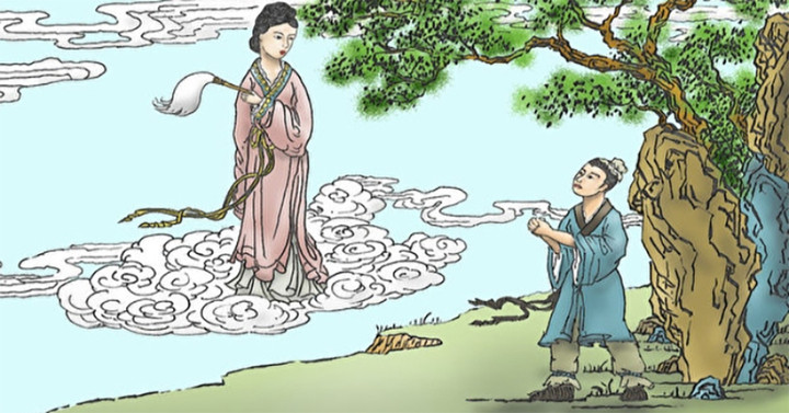 Trong chuyện về Ngưu lang Chức, dân gian lý giải vì sao Thất tịch lại mưa.