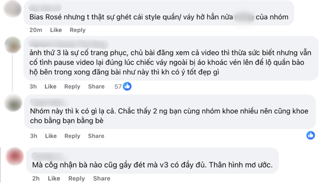 Sau Jennie đến lượt Rosé gây tranh cãi vì diện quần ngắn lên sân khấu