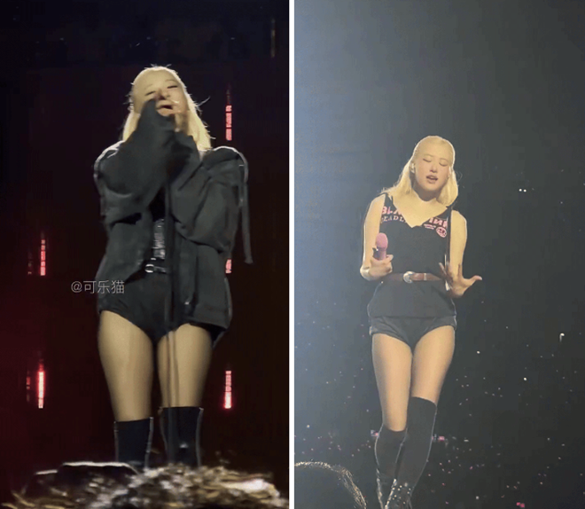 Sau Jennie đến lượt Rosé gây tranh cãi vì diện quần ngắn lên sân khấu