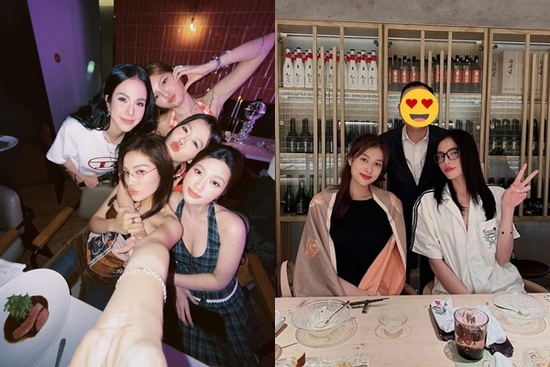Kỳ Duyên - Thiên Ân công khai tình tứ trong sinh nhật Diệp Lâm Anh