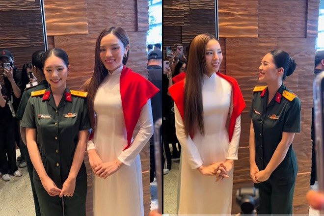 11 năm đăng quang Kỳ Duyên chặt đẹp Tân Hoa hậu Việt Nam khi đọ sắc cam thường