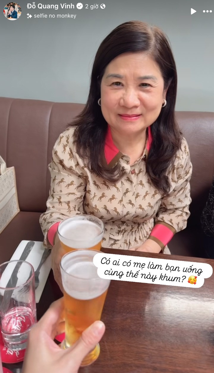 Mẹ chồng Đỗ Mỹ Linh hiếm hoi lộ diện khui xuất thân khiến nhiều người choáng ngợp