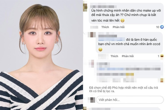 Trợ lý trượt tay để lộ ảnh thẻ của Ngọc Trinh với nhan sắc gây tranh cãi