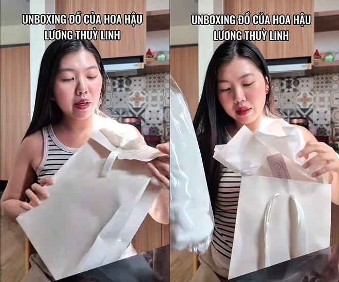 Hết tranh cãi về chất lượng hãng thời trang của Lương Thùy Linh lại bị chê đóng gói rẻ tiền