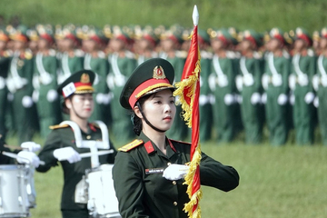 Khối trưởng Khối Nữ sĩ quan tại A80: Vinh dự khi được góp mặt trong hai dịp đại lễ
