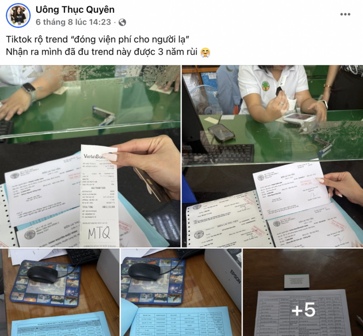 Cô gái 3 năm âm thầm đóng viện phí cho người lạ.